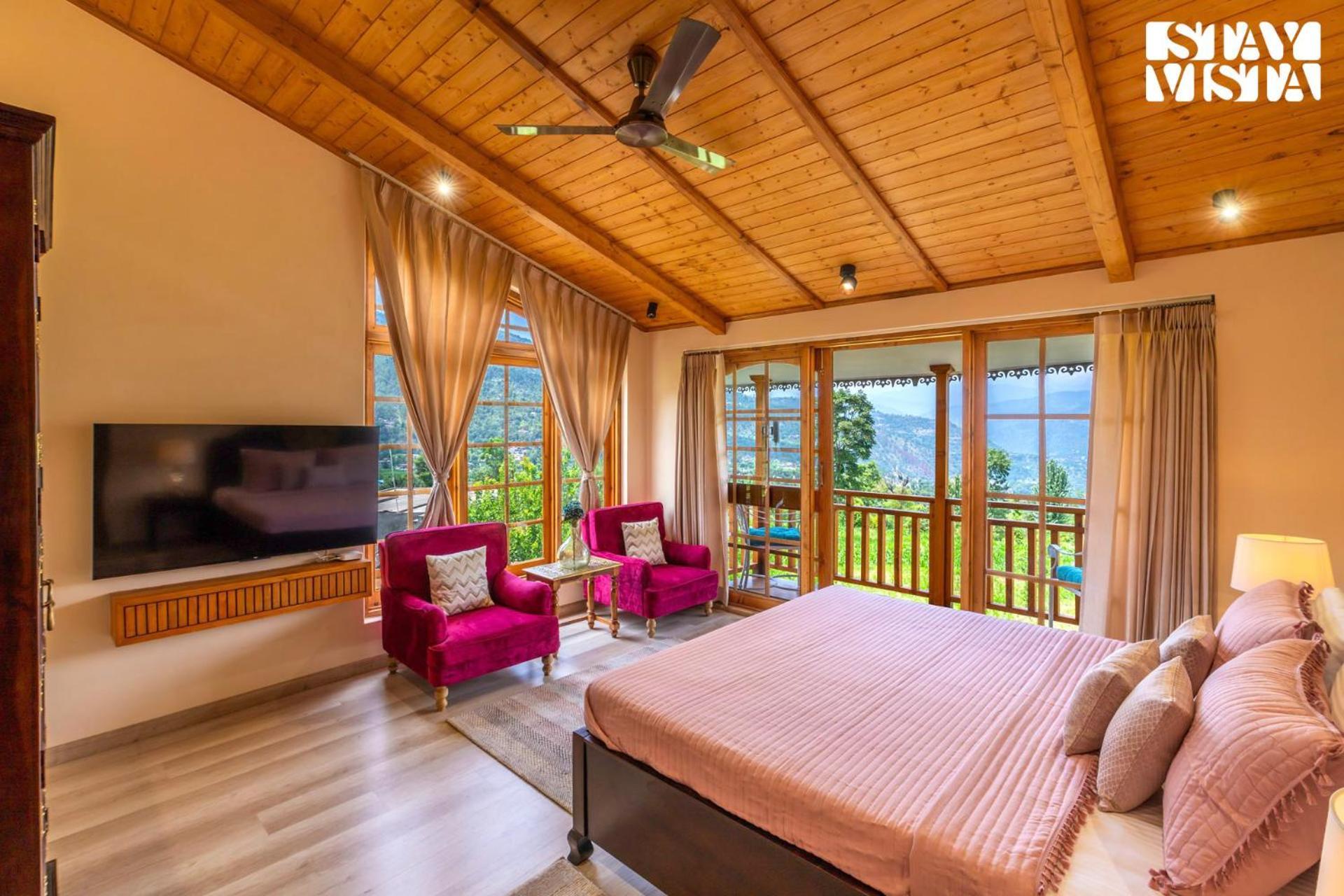 Stayvista At The Oakridge 4 Bhk Villa In Dharamshala With Jacuzzi & Balcony Chamba  Dış mekan fotoğraf